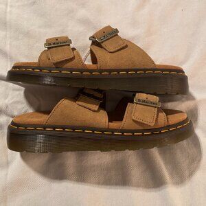 Dr. Marten Josef Suede Slide Sandal Men's 5/ Women's 6